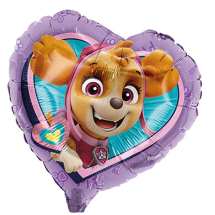 Globo de helio de Paw Patrol con Skye (sin gas), 45 cm