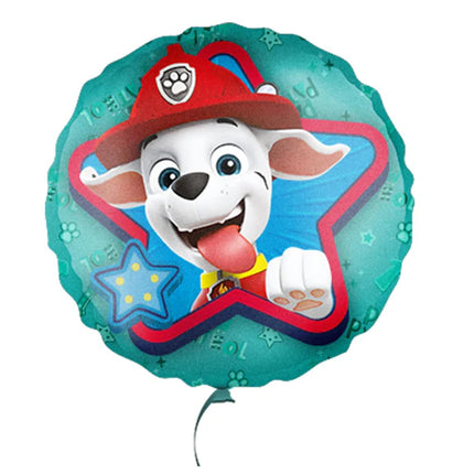 Globo de helio de Paw Patrol: Marshall (sin gas), 45 cm