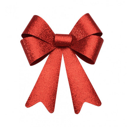 Lazo rojo de purpurina 36,5CM X 50,8CM