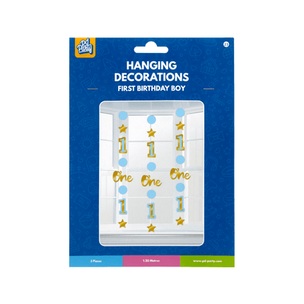 1 Jaar Hangdecoratie Jongen van Paper Dreams koop je bij Partywinkel