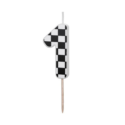 1 Jaar Kaars Race 5,5cm - Partywinkel - 5904555030930