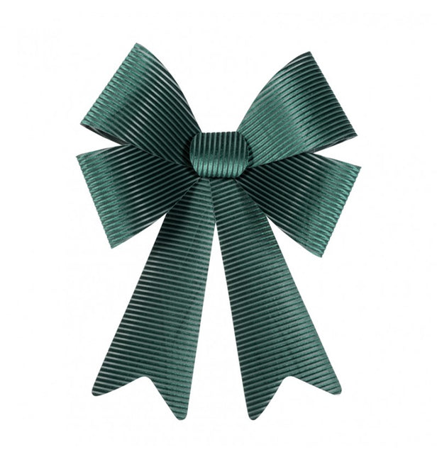 Maxi lazo de terciopelo de pana verde 50,8 cm x 66 cm