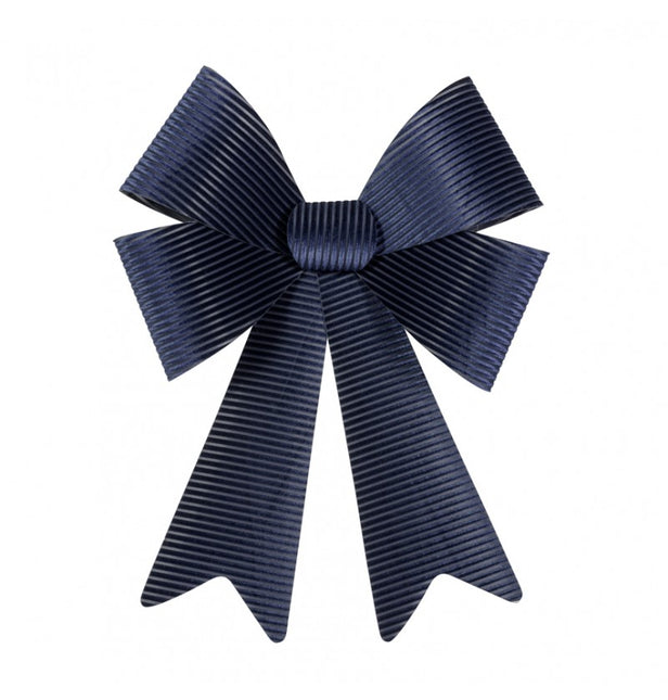 Maxi lazo de terciopelo de pana azul marino 50,8cm x 66cm