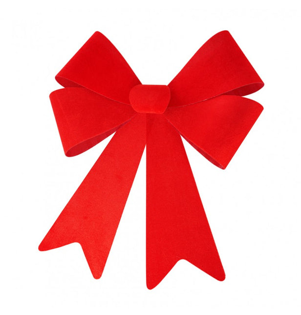 Maxi lazo de terciopelo rojo 50,8cm x 66cm