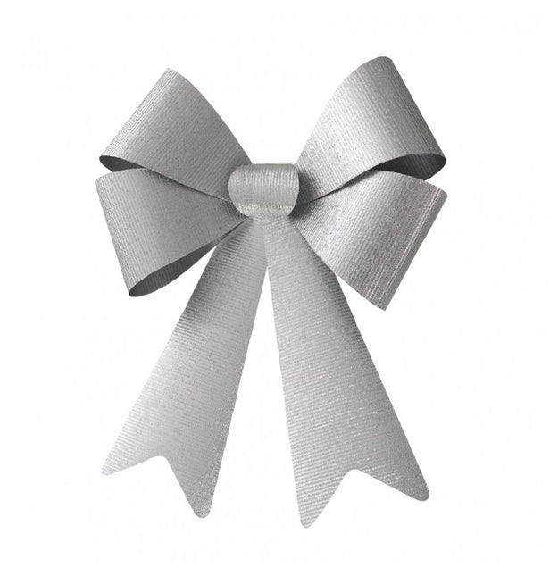 Maxi lazo plateado brillante 50,8cm x 66cm