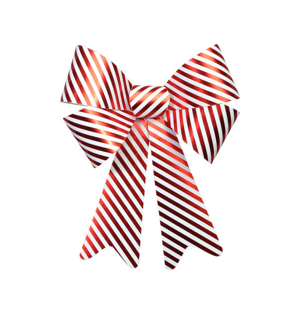 Pajarita rayas rojas/blancas 36.5CM X 50.8CM