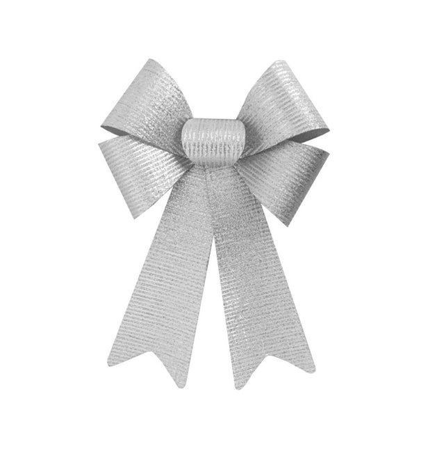 Lazo plateado brillante 22,9 X 38,1CM