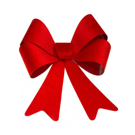 Lazo Rojo Terciopelo 51cm