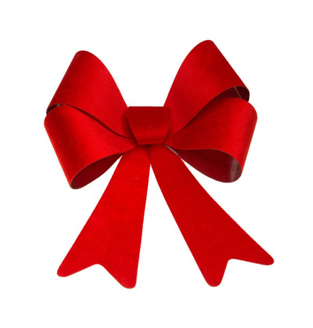 Lazo rojo de terciopelo 36,5CMX 50,8CM