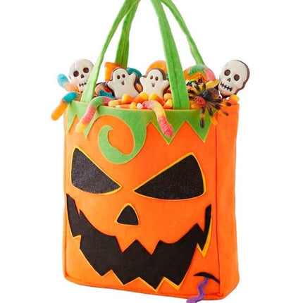 BOLSA DE «TRICK OR TREAT» CON CALABAZA