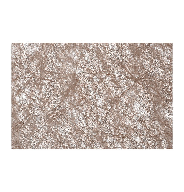 Salvamanteles marrón 34cm 10uds