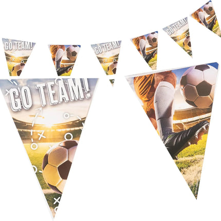 Guirnalda de fútbol «Go Team» de 4 m