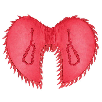 Alas de ángel Glam rojas (55 x 50 cm)