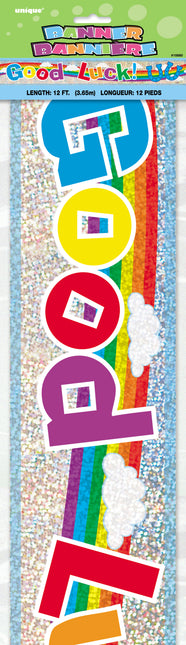 Pancarta Prisma Buena Suerte, 3,5 m