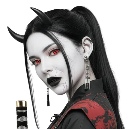 Un par de lentillas de 3 meses «Cursed demon»