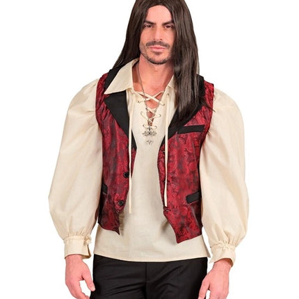 CAMISETA BEIGE DE ESTILO HISTÓRICO