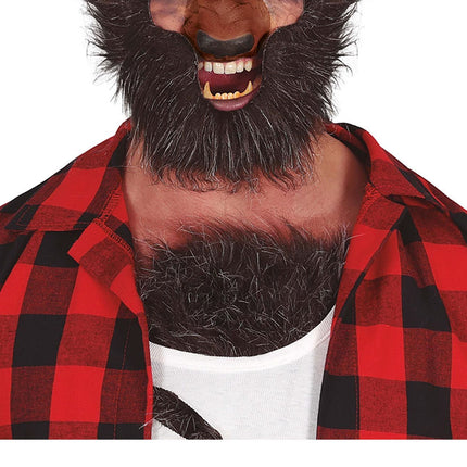 Pelo en pecho Hombre lobo