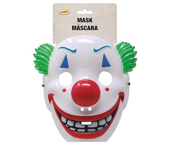 Halloween Máscara de payaso sonriente