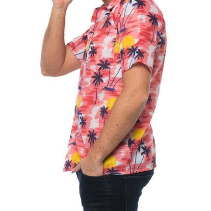 Camisa Hawaiana Roja