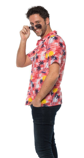 Camisa Hawaiana Roja