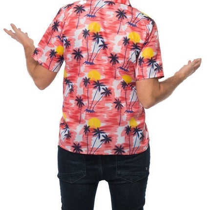 Camisa Hawaiana Roja