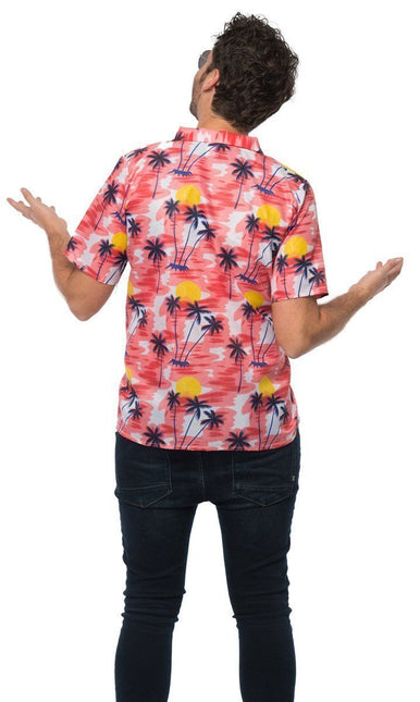 Camisa Hawaiana Roja
