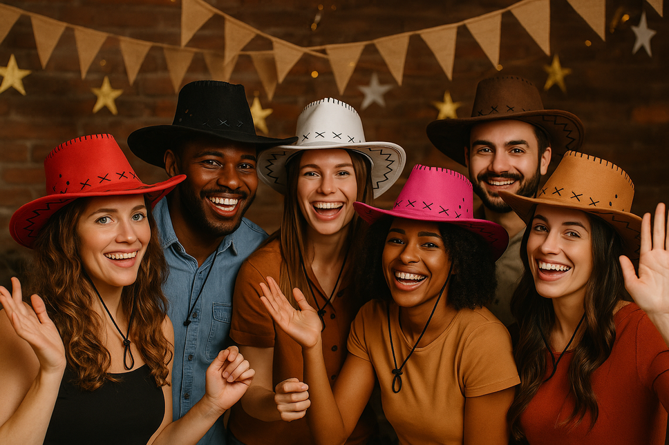 Sombrero Vaquero Blanco