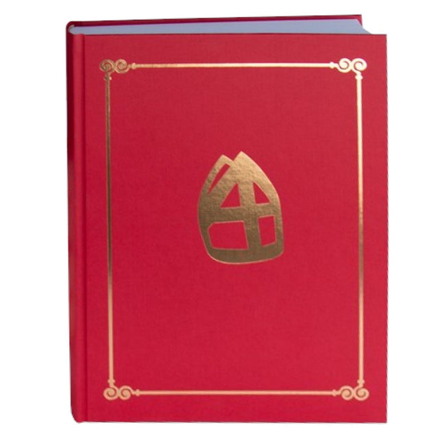 Libro Sinterklaas Mitre Rojo 350 Páginas