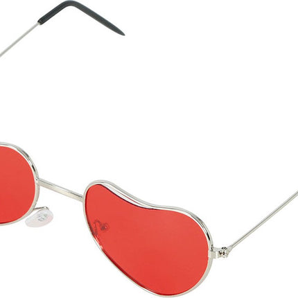 Gafas Corazones Rojo