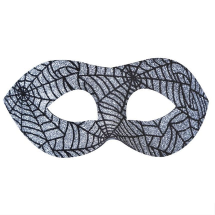 Halloween Máscara de ojos Tela de araña
