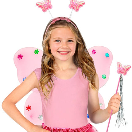 CONJUNTO MARIPOSA ROSA