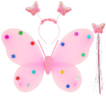 CONJUNTO MARIPOSA ROSA