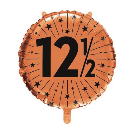 12,5 Jaar Helium Ballon Koper Leeg 45cm van WeFiesta koop je bij Partywinkel