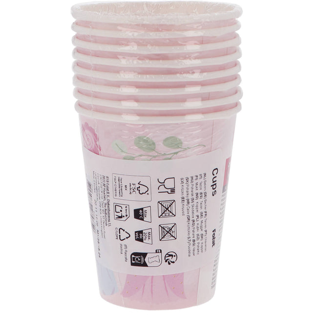Taza Princesas 250ml 8uds
