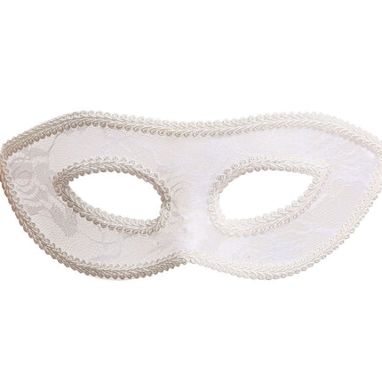 Máscara Encaje Blanco