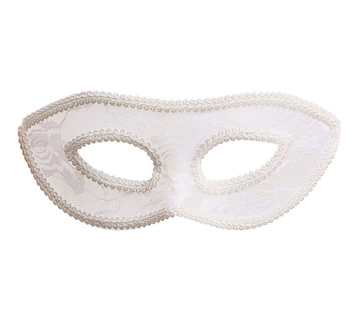 Máscara Encaje Blanco