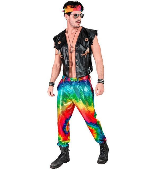 PANTALONES DE LENTEJUELAS TYE DIE