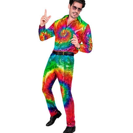 PANTALONES DE LENTEJUELAS TYE DIE