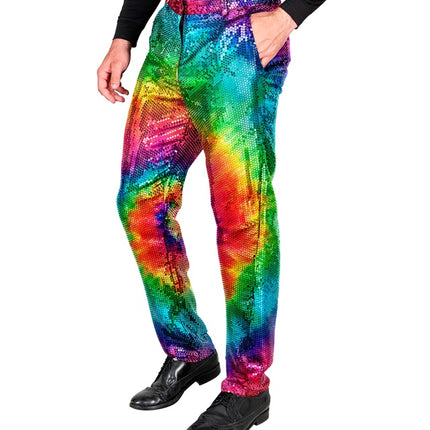 PANTALONES DE LENTEJUELAS TYE DIE