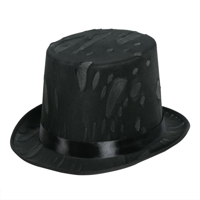 Sombrero alto de Halloween Telarañas