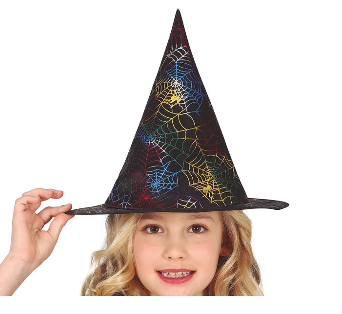 Halloween Sombrero de Bruja Arañas Niño