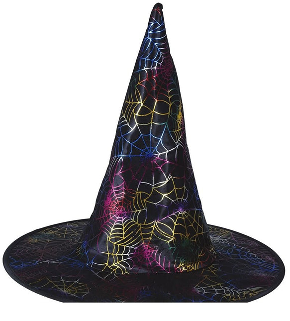 Halloween Sombrero de Bruja Arañas Niño