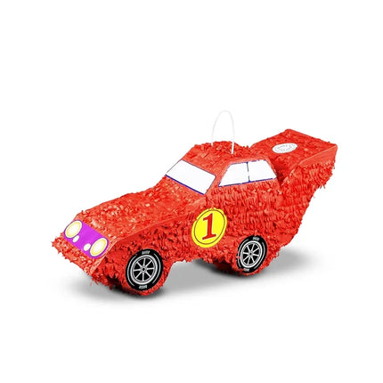 Coche de carreras «Pinata» rojo