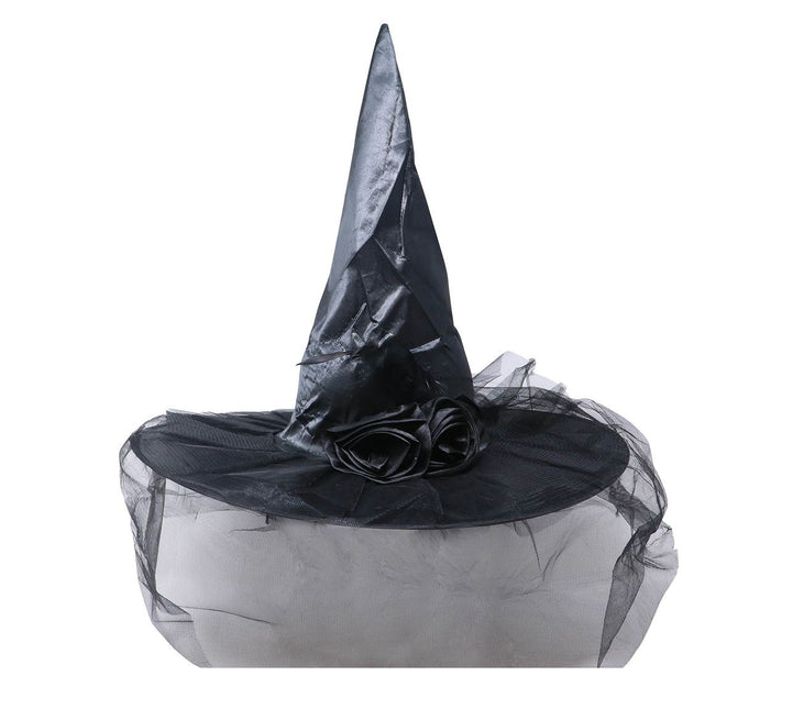 Sombrero de bruja de Halloween Flor