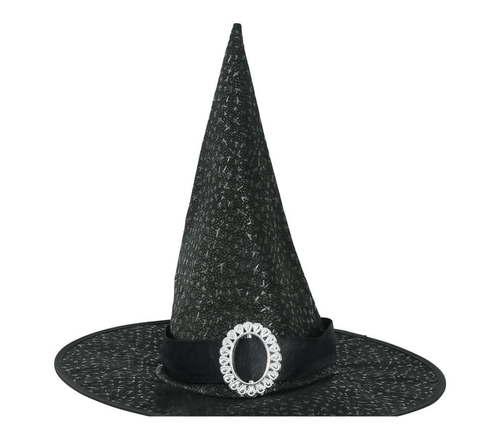 Sombrero de bruja negra de Halloween