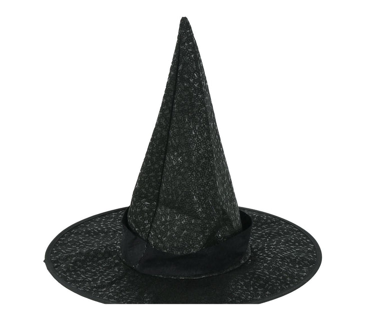 Sombrero de bruja negra de Halloween