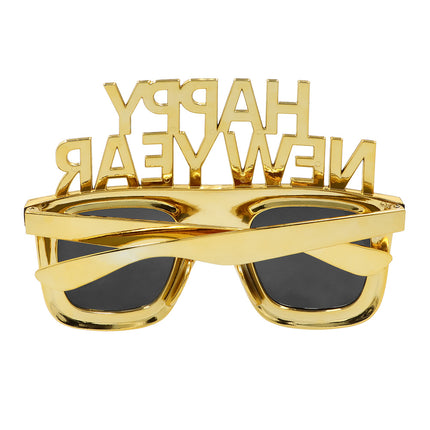 Gafas Feliz Año Nuevo Oro