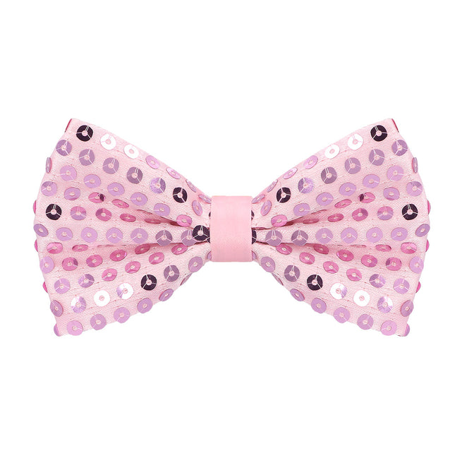 Conjunto Lentejuelas rosa claro