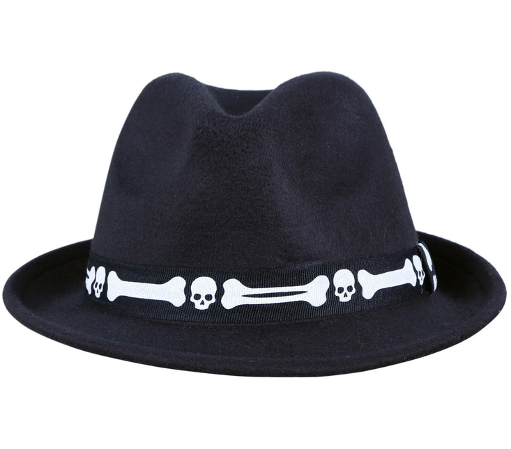 Huesos de sombrero negro