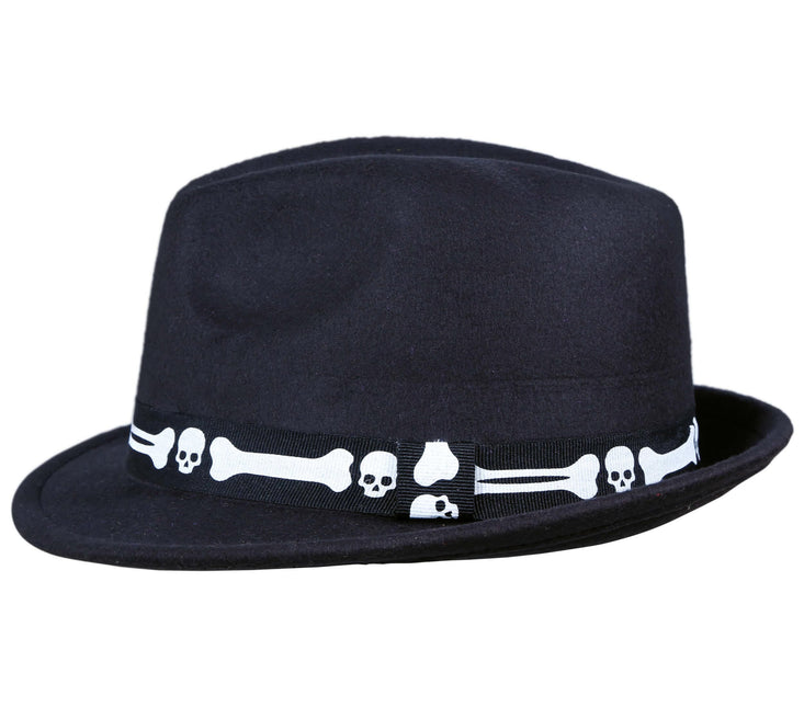 Huesos de sombrero negro